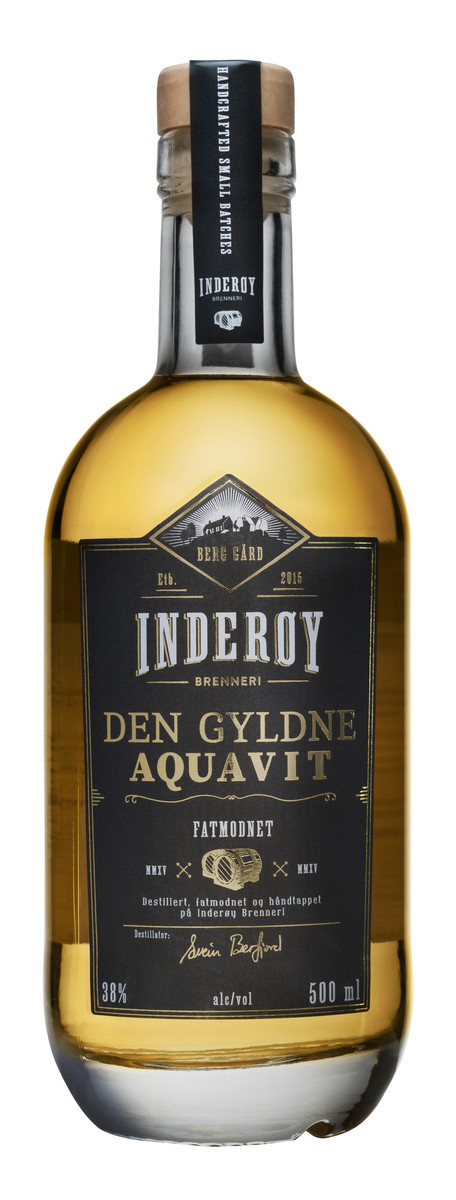 Inderøy Brenneri Den Gyldne Aquavit